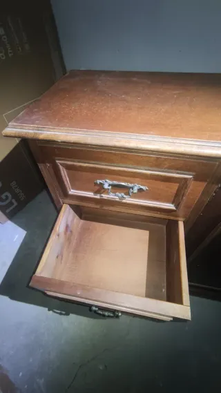 Mueble recibidor de madera