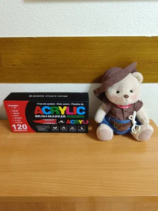 Rotuladores Acrílicos GUAGNA 120 Colores