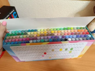 Rotuladores Acrílicos GUAGNA 120 Colores