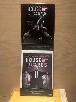House of Cards - 2 Temporadas DVD