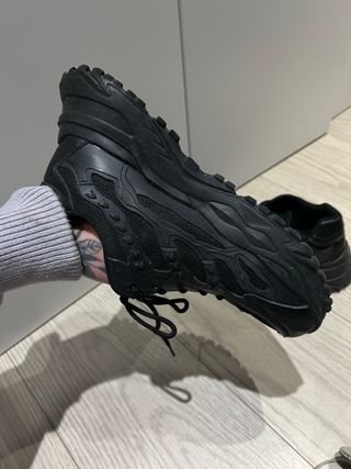 Zapatos negros deportivos, comodos, para verano,