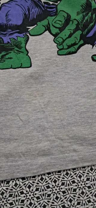 Camiseta Pijama Vengadores Marvel Hombre Gris