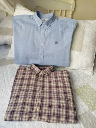 Lote 2 Camisas Springfield y SFERA Talla L