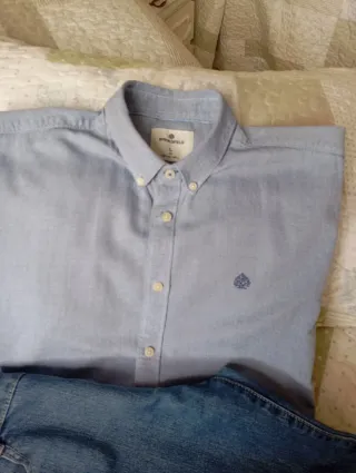 Lote 2 Camisas Springfield y SFERA Talla L