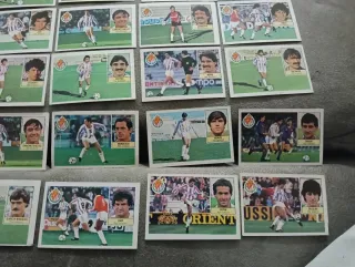 20 cromos Real Valladolid Liga 84-85