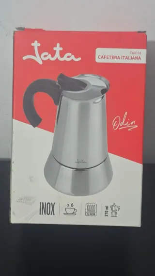 Cafetera Italiana Jata Odin Inox