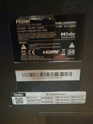 TV Haier 55 Smart TV Google TV