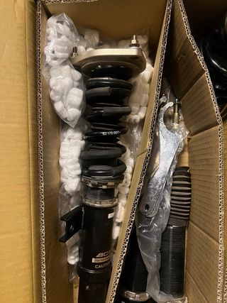 Suspensiones BC Racing Audi S3 8P como NUEVA