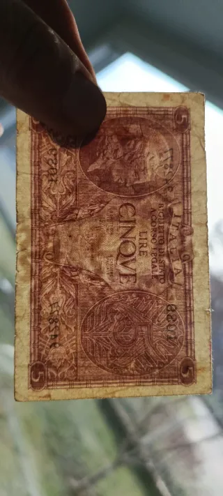 #9 Lotto Banconote Lire Regno