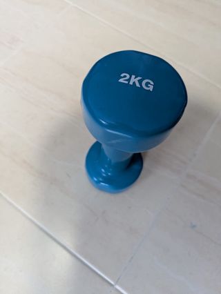 Set Mancuernas y Kettlebell 2kg, 3kg, 6.6lbs