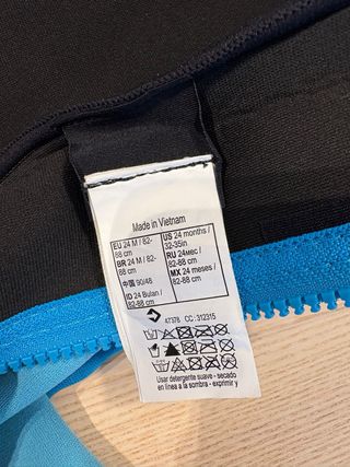 Neopreno Decathlon Talla 24m