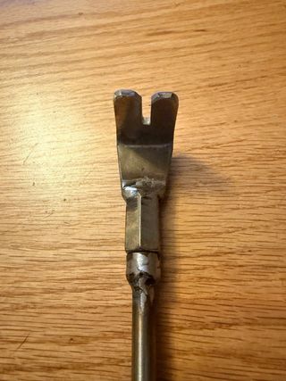 Pesca submarina, saca varillas o saca meros.