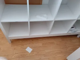 Estantería KALLAX Blanca 4x4 Con estructura inferi