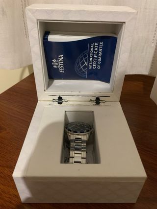 Reloj Festina Azul y Plateado