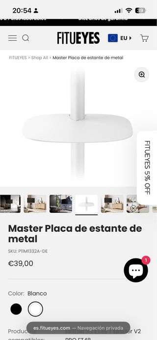 Soporte TV FITUEYES Master V2 Pro FT48