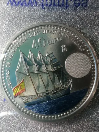 Tres monedas Plata 40€ DIFERENTES  2023, 2024 2025