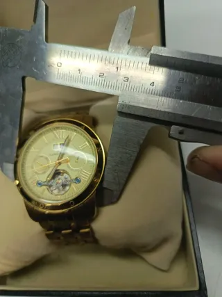 Reloj Lanscotte Excelsior Automático Dorado