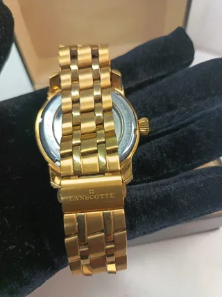 Reloj Lanscotte Excelsior Automático Dorado