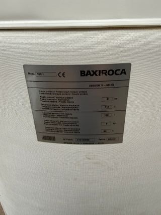 Acumulador Caldera Baxiroca 160L Inox