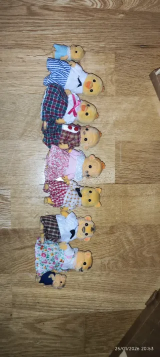 Casa Sylvanian Families con 9 muñecos