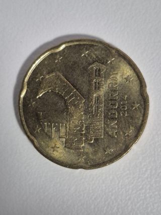 Moneda 0,20€ Andorra 2014