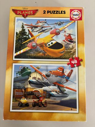 2 Puzzles Disney Planes 2 Educa