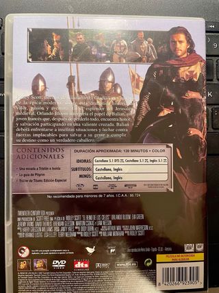 DVD El Reino de los Cielos (Kingdom of Heaven)