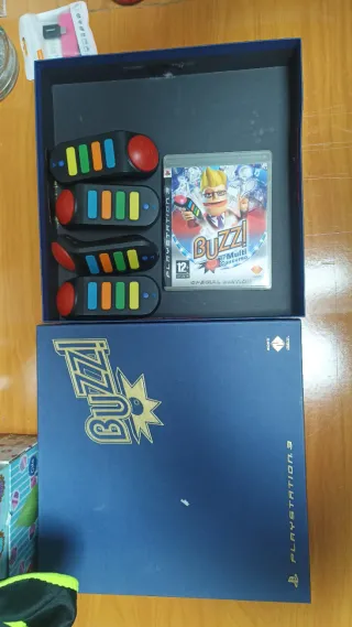 Buzz! Juego PS3 con mandos