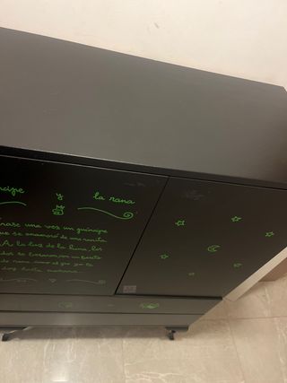 Armario aparador con diseño de cuento,