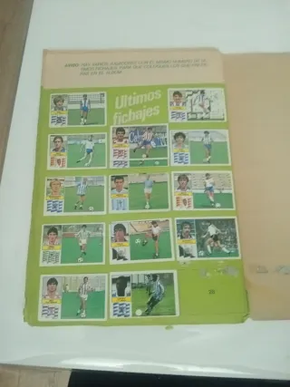 Álbum Liga 82 83 Ediciones Este