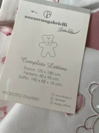 Completo letto culla Nazareno Gabrielli