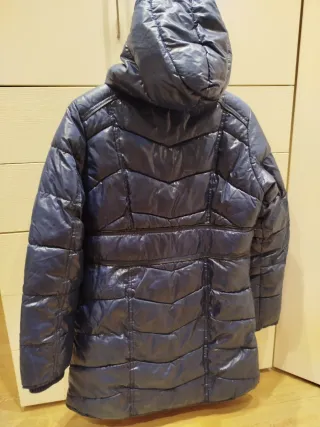 Chamarra acolchada azul