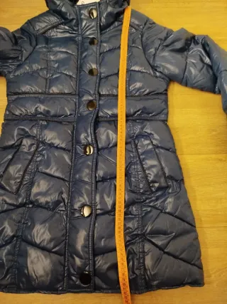 Chamarra acolchada azul