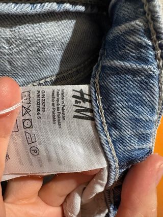 Shorts H&M Denim Bambina