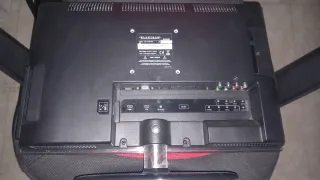 Televisión BLUETECH negra para dormitorio