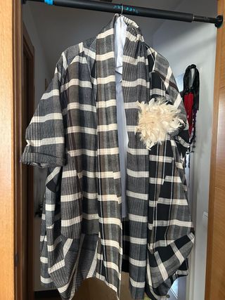 Abrigo Wendy Plumas Talla Única