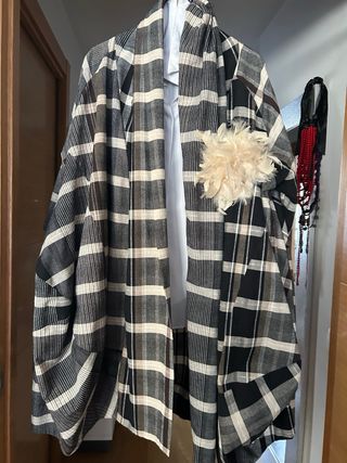 Abrigo Wendy Plumas Talla Única