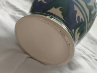 BOTIJO DE CERÁMICA PINTADO A MANO