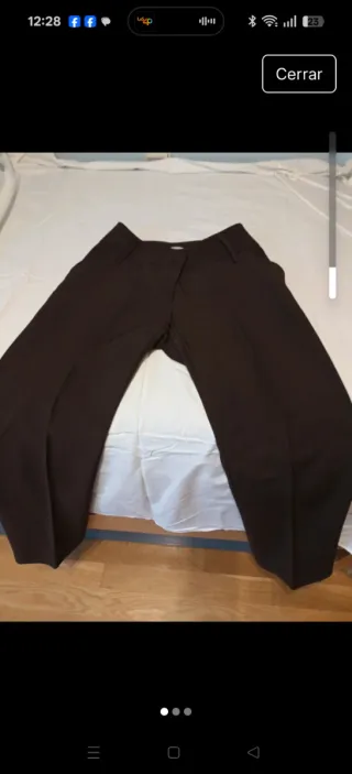 Pantalón vestir marrón