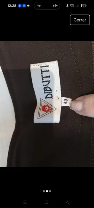 Pantalón vestir marrón