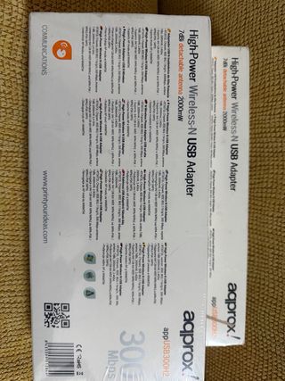 Adaptadores WiFi USB Approx 300Mbps Alta Potencia