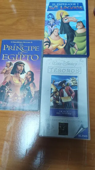 Película VHS Vickie el Vikingo y Fantasía 2000