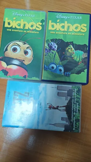 Película VHS Vickie el Vikingo y Fantasía 2000