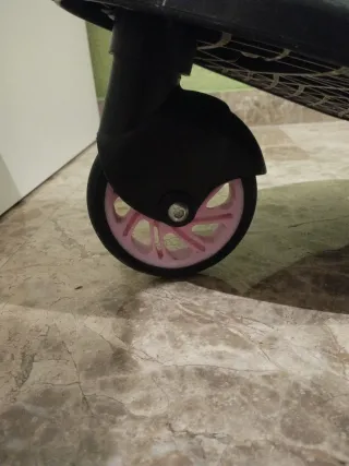 Patín infantil con asiento + almohadilla