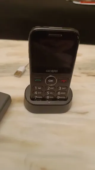 Teléfono Móvil Alcatel Negro