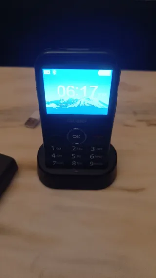 Teléfono Móvil Alcatel Negro