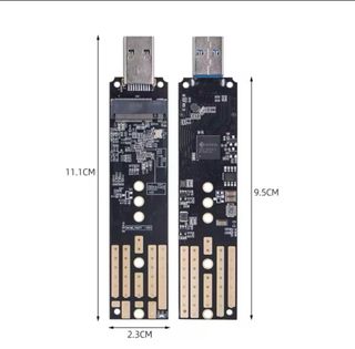 Adaptador SSD M.2 NVMe PCIe a USB 3.1