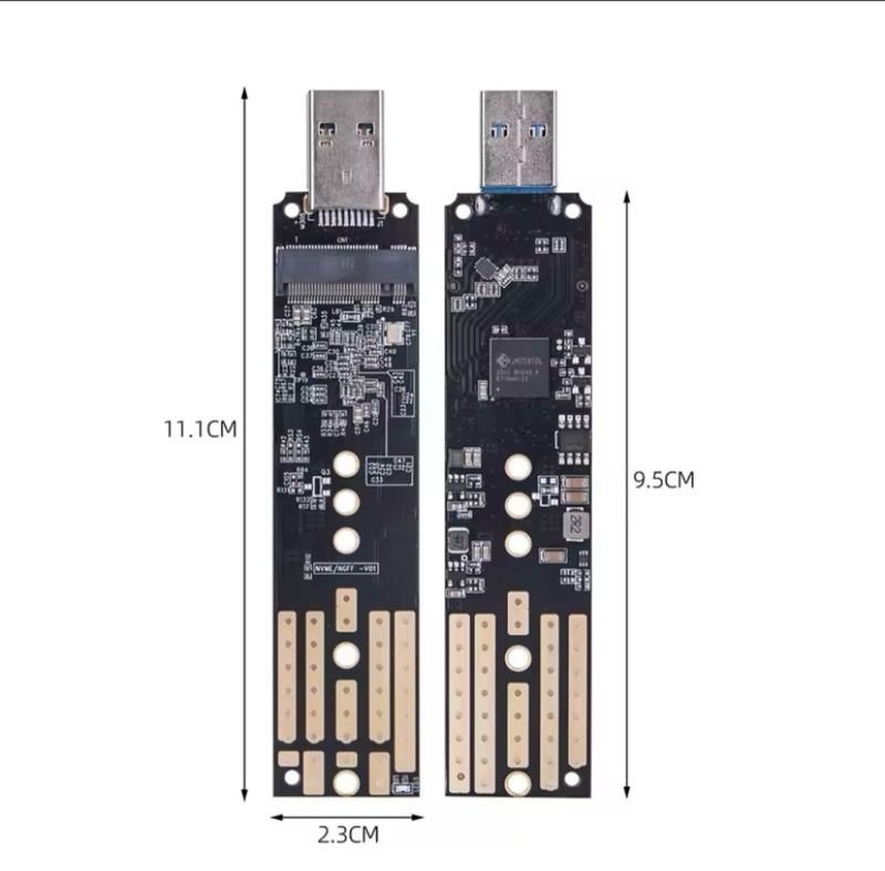 Adaptador SSD a USB (M.2 NVMe PCIe a USB 3.1) afbeelding 3