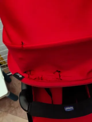 Silla gemelar Chicco roja