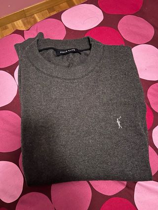 Pack 2 Jerséis Polo Club Negro y gris